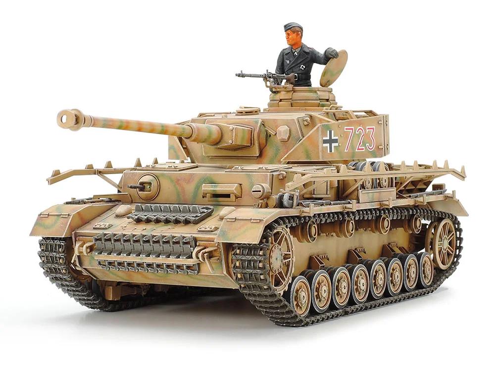 Tamiya 1/35 German Panzer IV Ausf J Model Kit — official product photo 1