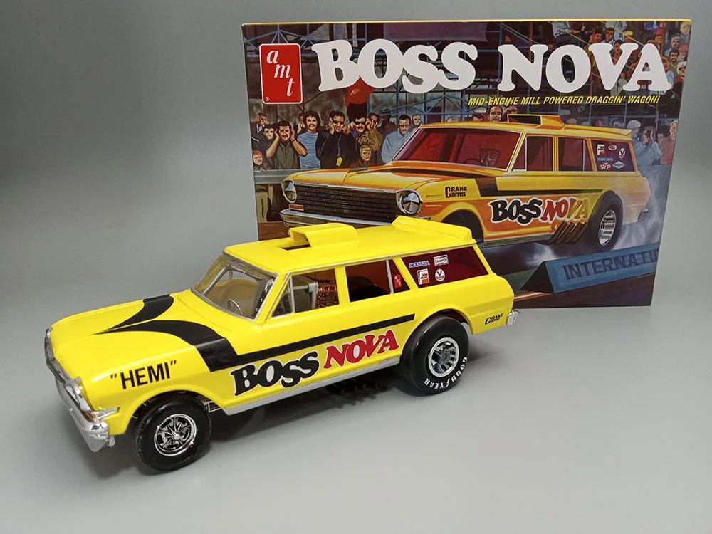 AMT 1/25 Boss Nova Funny Car Model Kit — official product photo 3