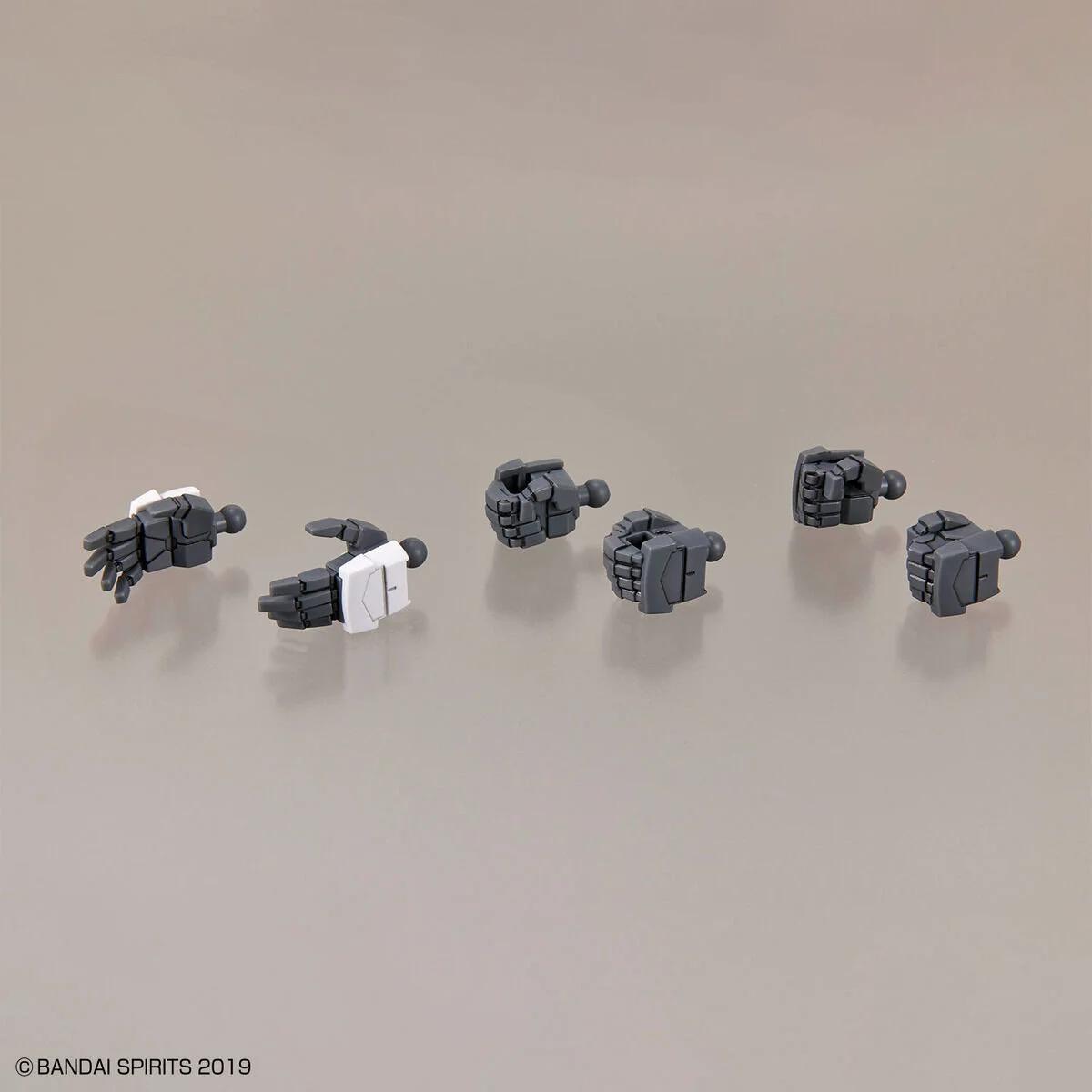 Bandai Option Parts Set 12 Hands Multijoint30mm Model Kit — official product photo 2