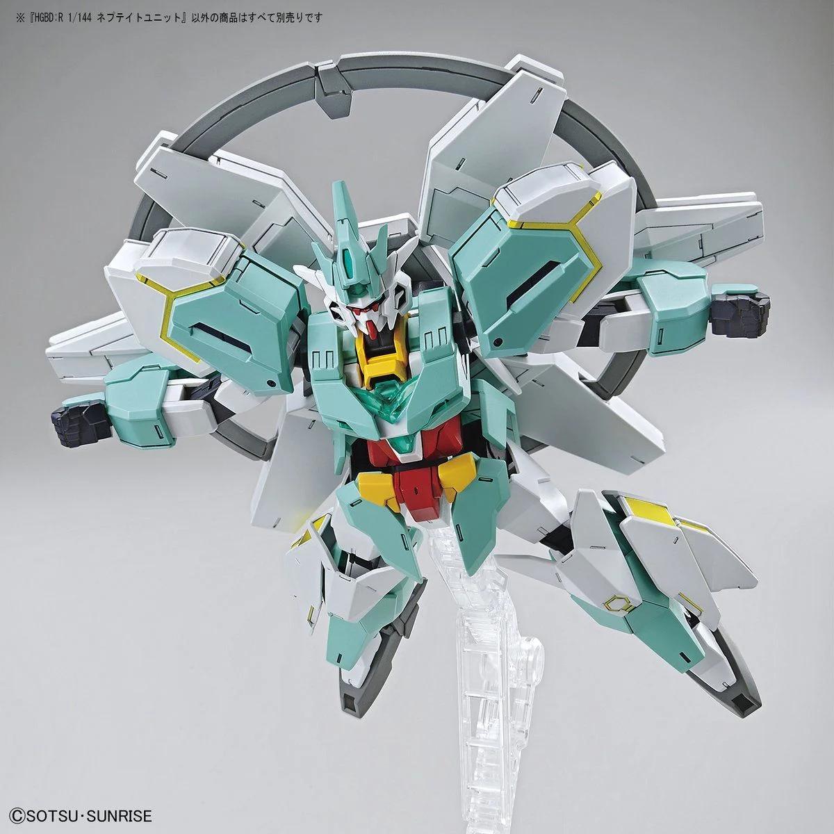 Bandai 1/144 HG Nepeight Armor Unit Build Divers Model Kit — official product photo 4
