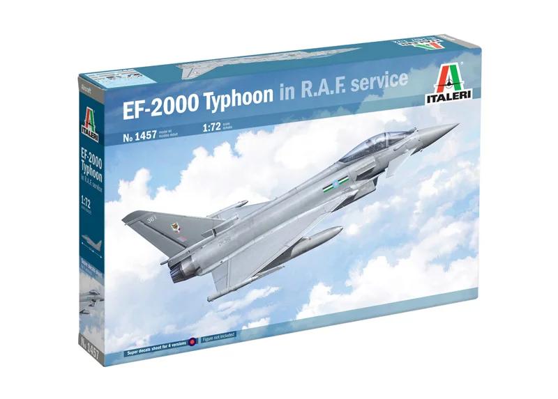 Italeri 1/72 EF-2000 Eurofighter Typhoon RAF Model Kit — official product photo 1