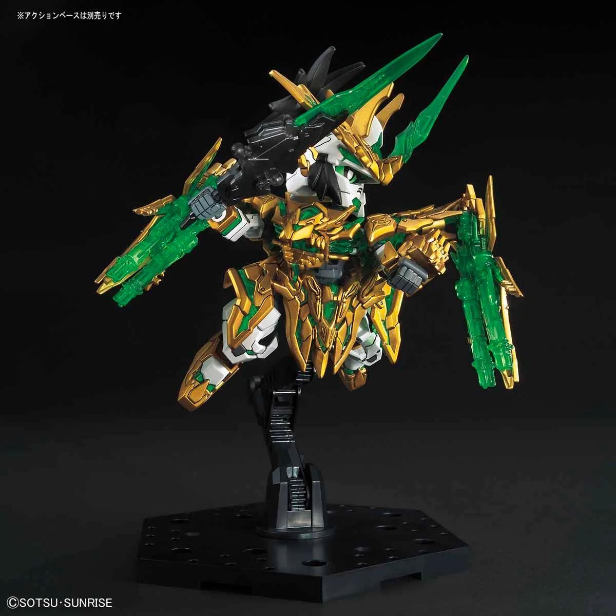 Bandai SD Long Xian Liu Bei Unicorn Model Kit — official product photo 3