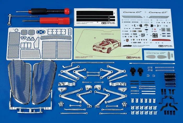 Tamiya 1/12 Porsche Carrera Gt Model Kit — official product photo 3