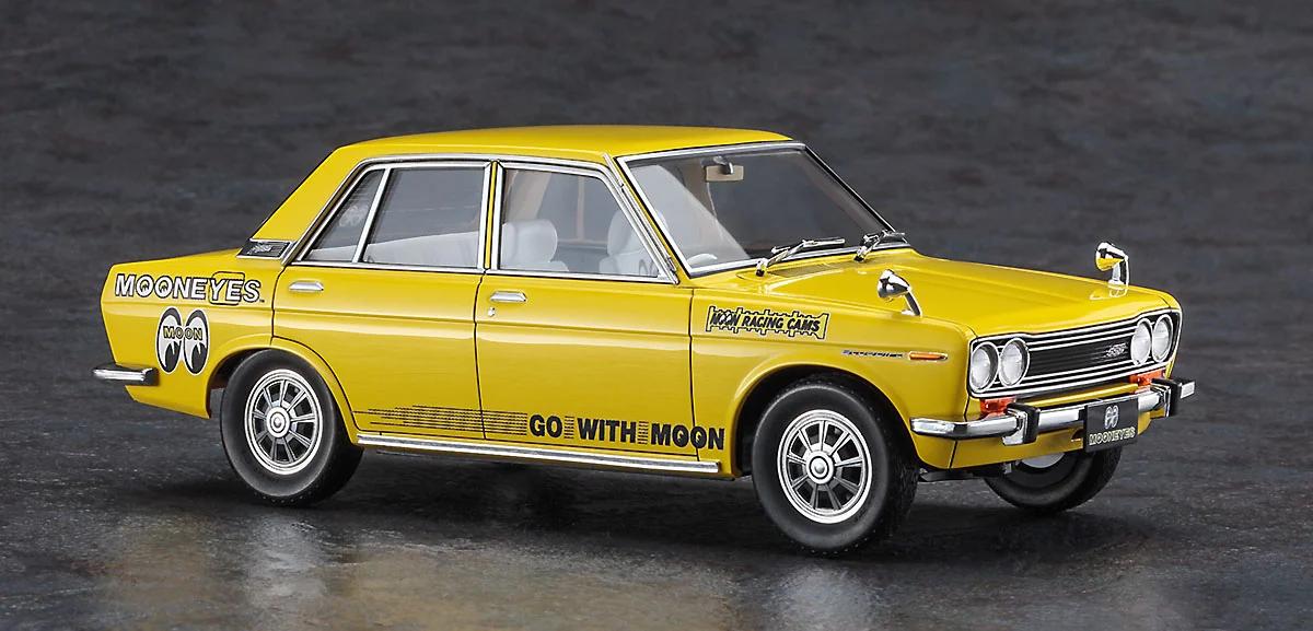 Hasegawa 1/24 Datsun Bluebird 1600 Sss Mooneyes Model Kit — official product photo 2