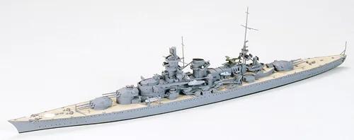 Tamiya 1/700 Scharnhorst Battleship Model Kit — box art