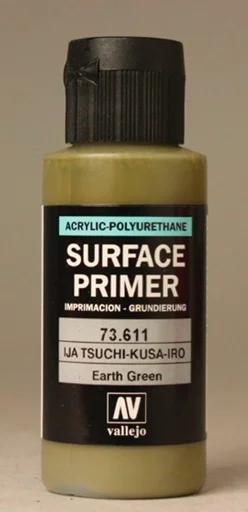 Vallejo Surface Primer 60ml Earth Green 6pk