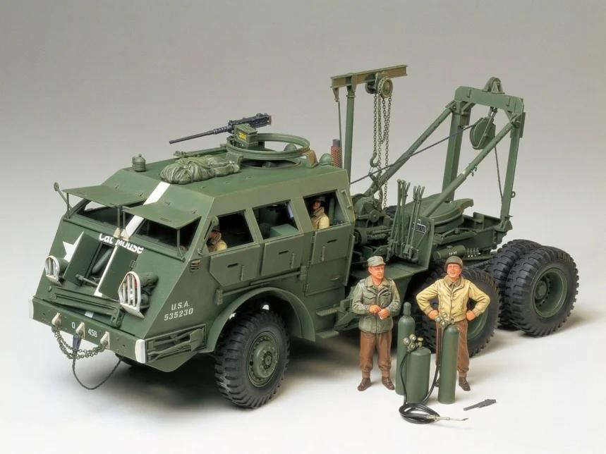 Tamiya 1/35 M-26 Armored Tank Recovery Model Kit — box art