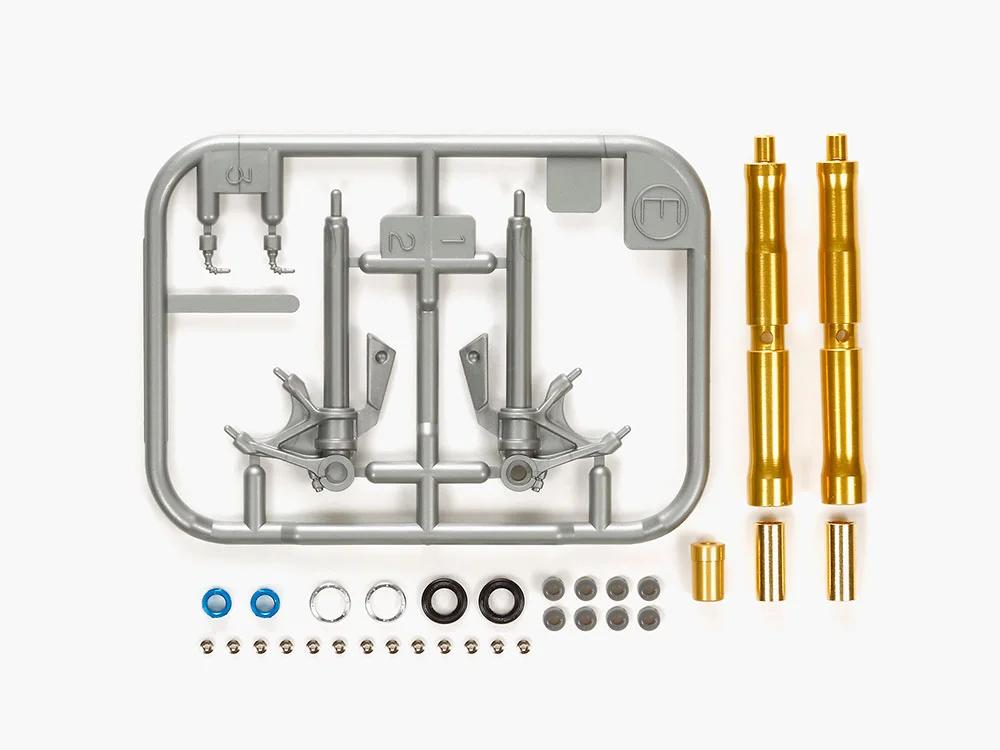 Tamiya 1/12 Ducati 1199 Front Fork Model Kit — official product photo 1