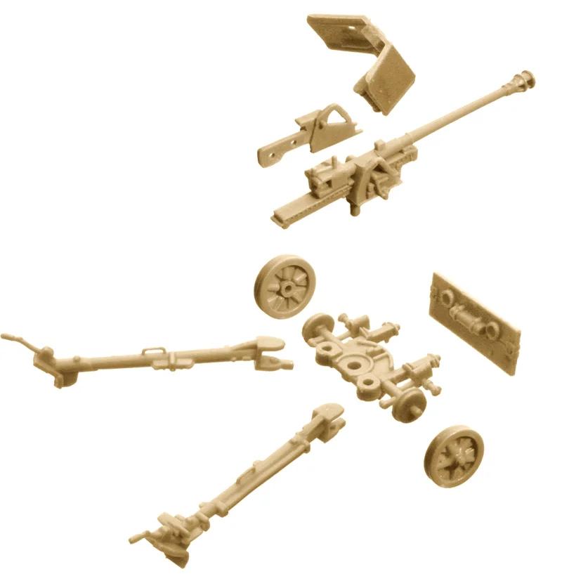 Italeri WWII Germ Pak 40anti-tankgun72 Model Kit — official product photo 2