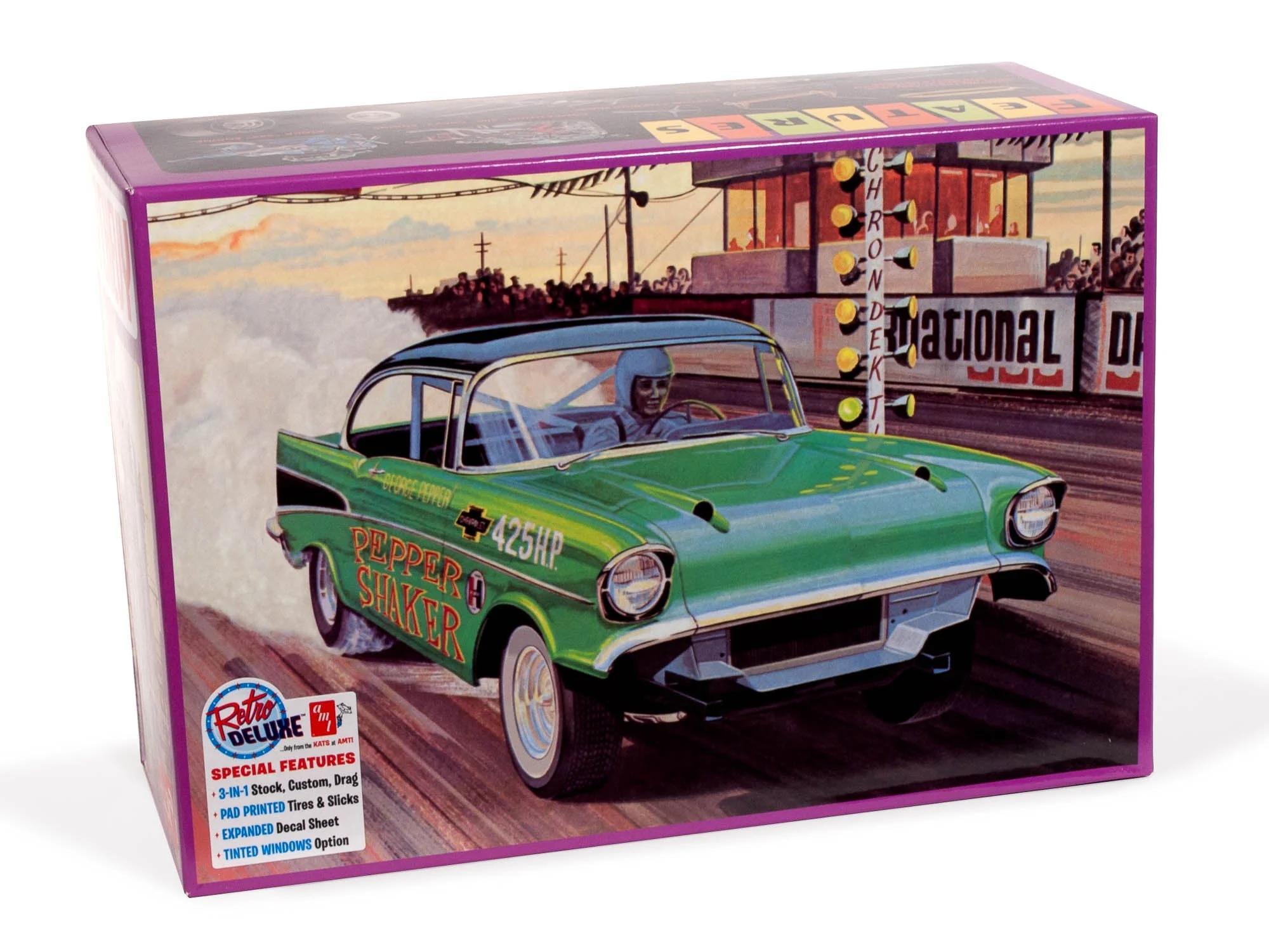 AMT 1/25 57 Chevy Bel Air Pepper Shaker Model Kit — official product photo 1