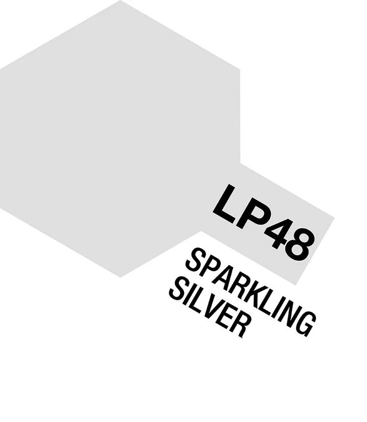 Tamiya LP-48 Lacquer Sparkling Silver 6 3 90