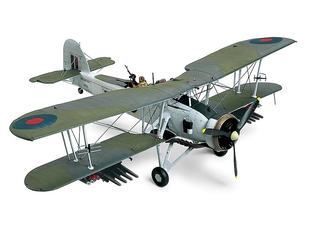 Tamiya 1/48 Fairey Swordfish MK II Model Kit — official product photo 1