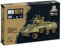 Italeri 1/56 M8 M20 Greyhound Model Kit — box art