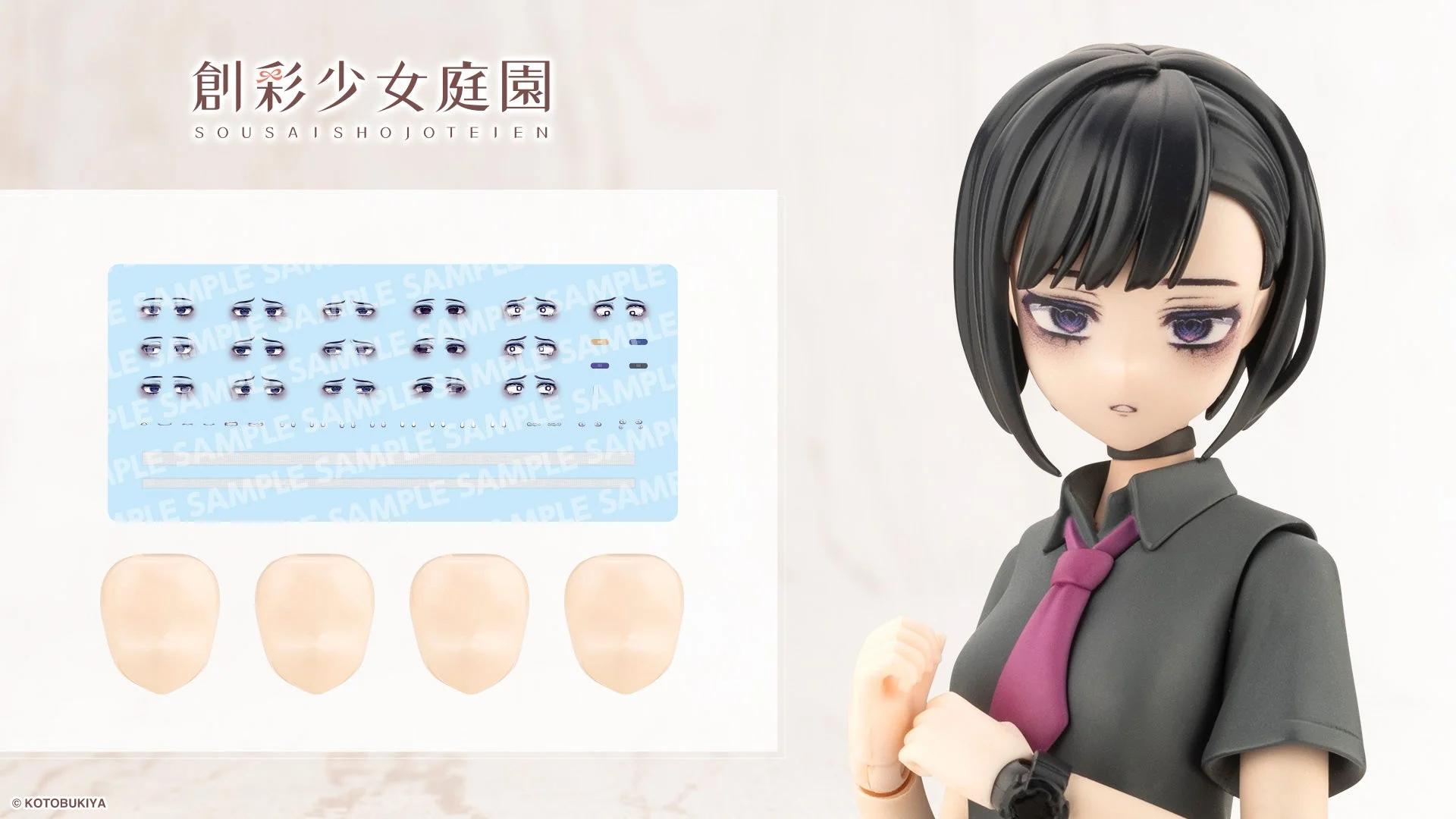 1/10 Face & Decal Set #6 — official product photo 1