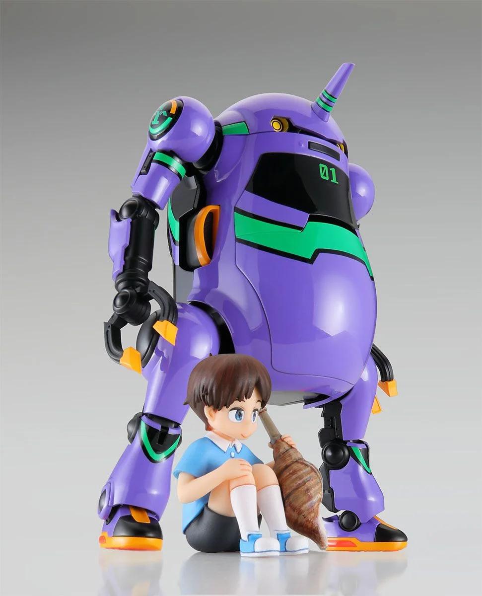 Hasegawa 1/20 Mechantro We Go Eva V5 Shogouki Model Kit — official product photo 1