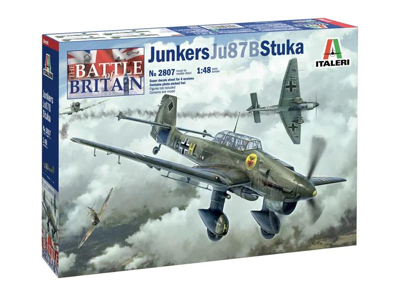 Italeri Ju-87b Stuka Battle Britain 80aniv 48 Model Kit — official product photo 2