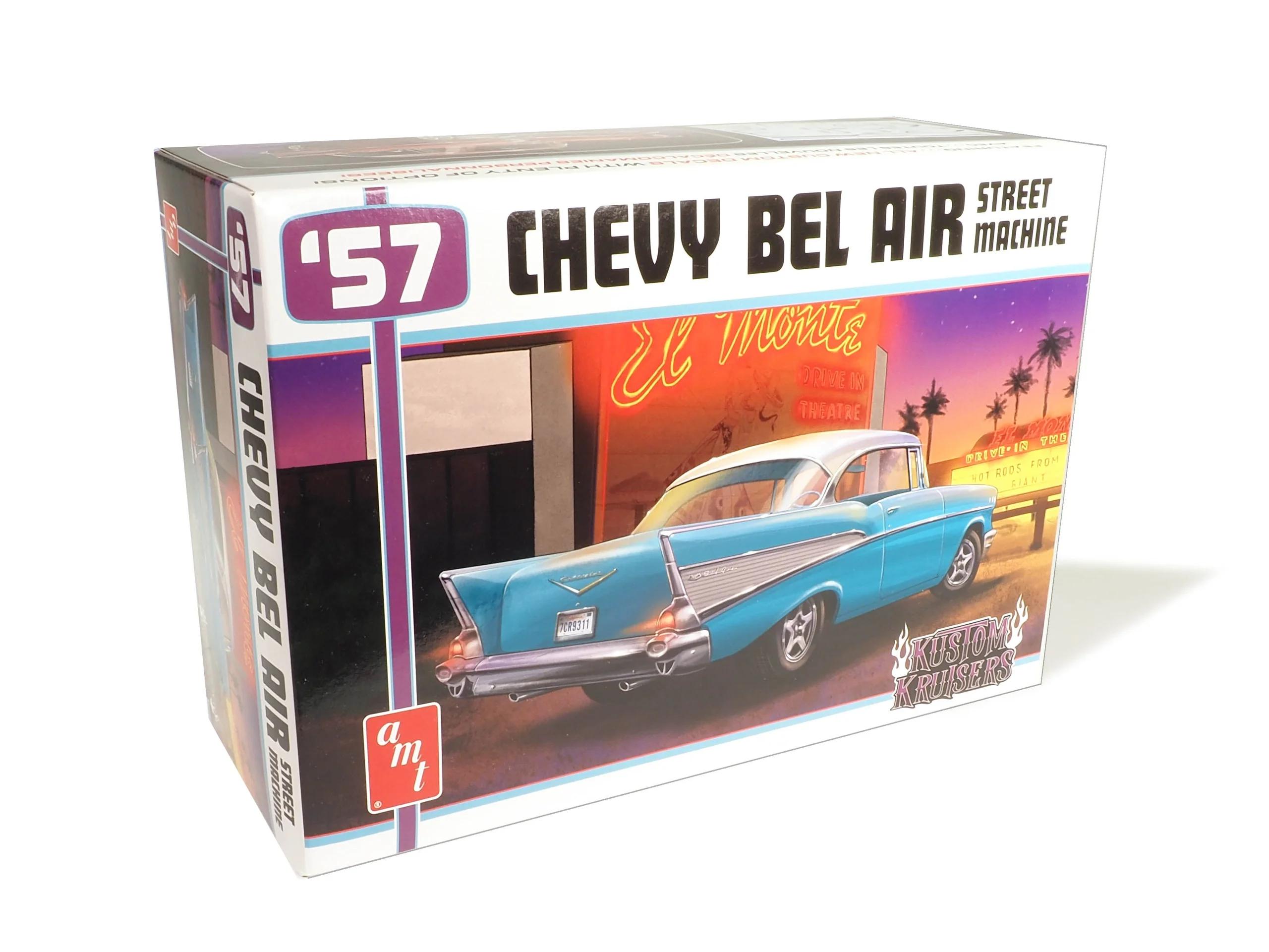 AMT 1/25 1957 Chevy Bel Air Street Machine Model Kit — official product photo 1