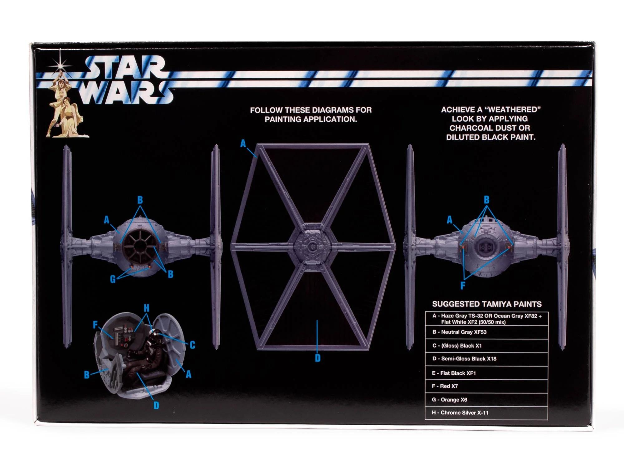 AMT 1/48 Star Wars New Hope Tie Fighter Model Kit — official product photo 4