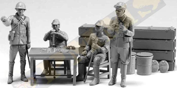 Tamiya 1/35 Japanese Army Officer Model Kit — box art