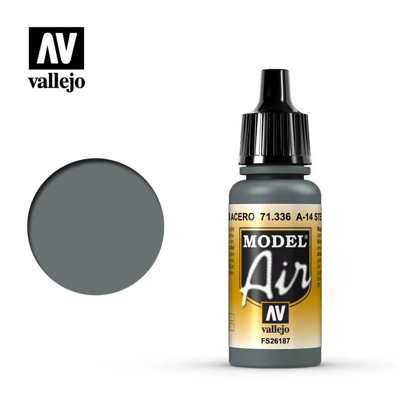 Vallejo A-14 Air Steel Grey 6pk