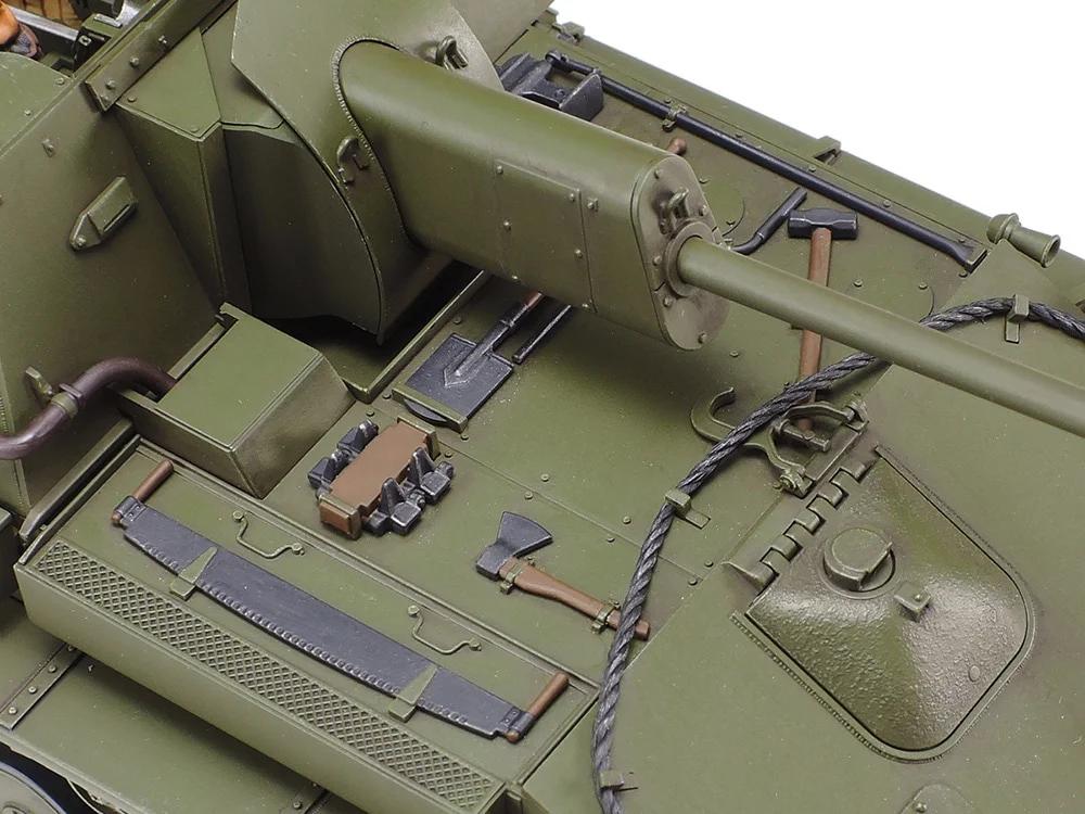Tamiya 1/35 S-P Russian Gun Su-76m Model Kit — official product photo 4
