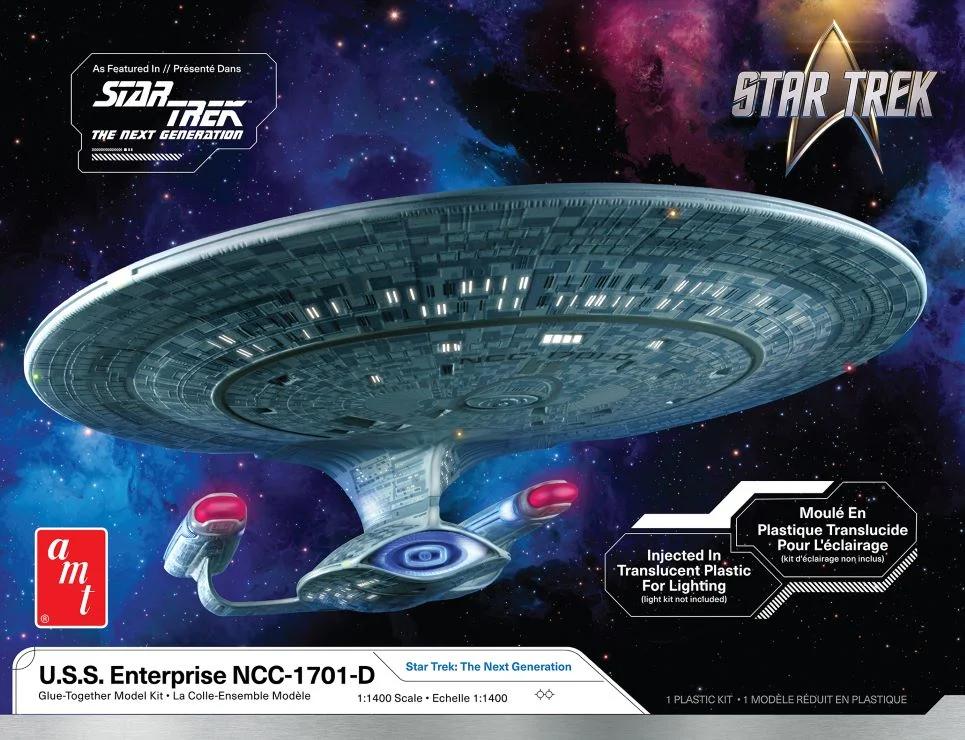 AMT NCC-1701-D U S S Enterprise Model Kit — box art