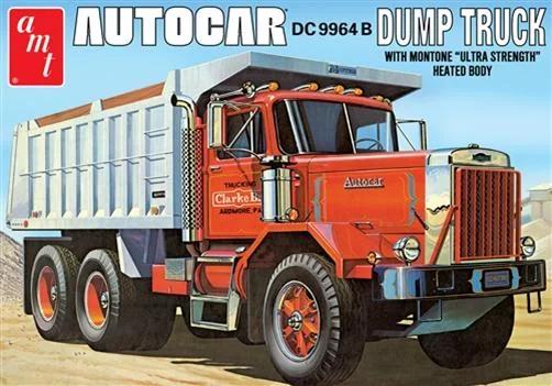 AMT 1/25 Autocar Dump Truck Model Kit — box art
