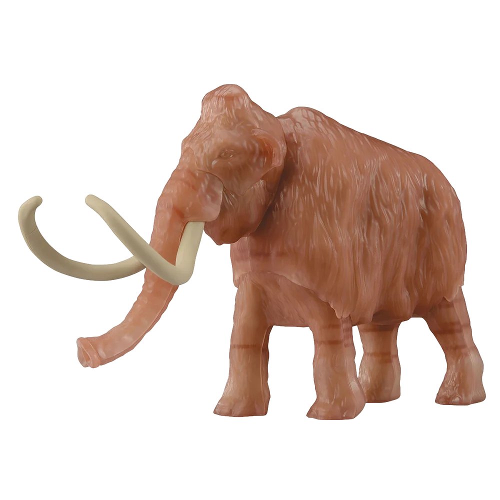 Bandai Mammoth Exploring Lab Nature Model Kit — official product photo 1