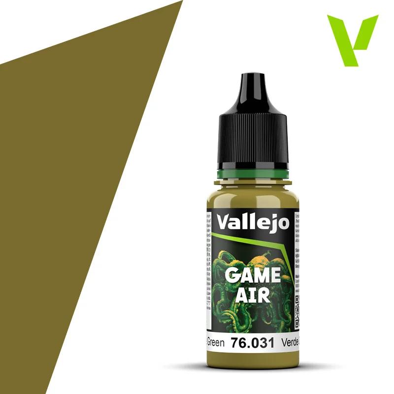 Vallejo Game Air Camouflage Green 6pk
