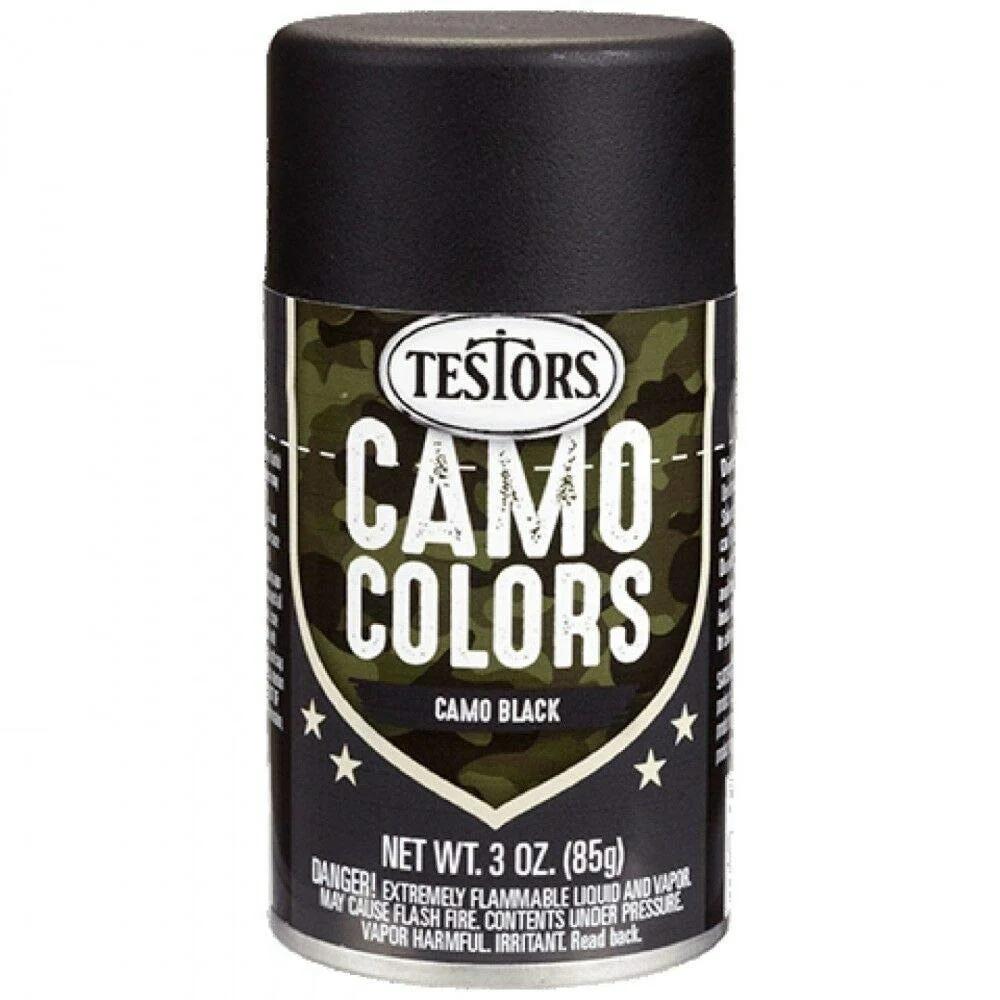 Testors Camo Spray Black — product photo