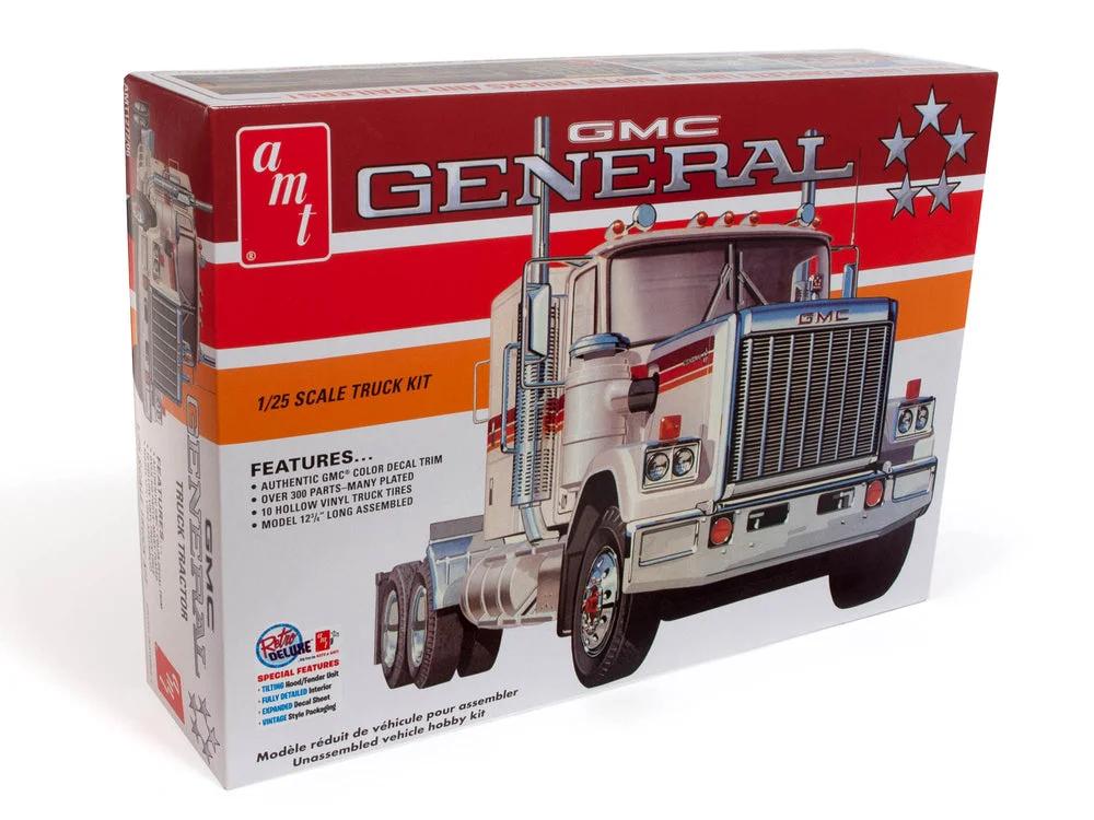 AMT 1/25 76 Gmc General Semi Tractor Model Kit — official product photo 1