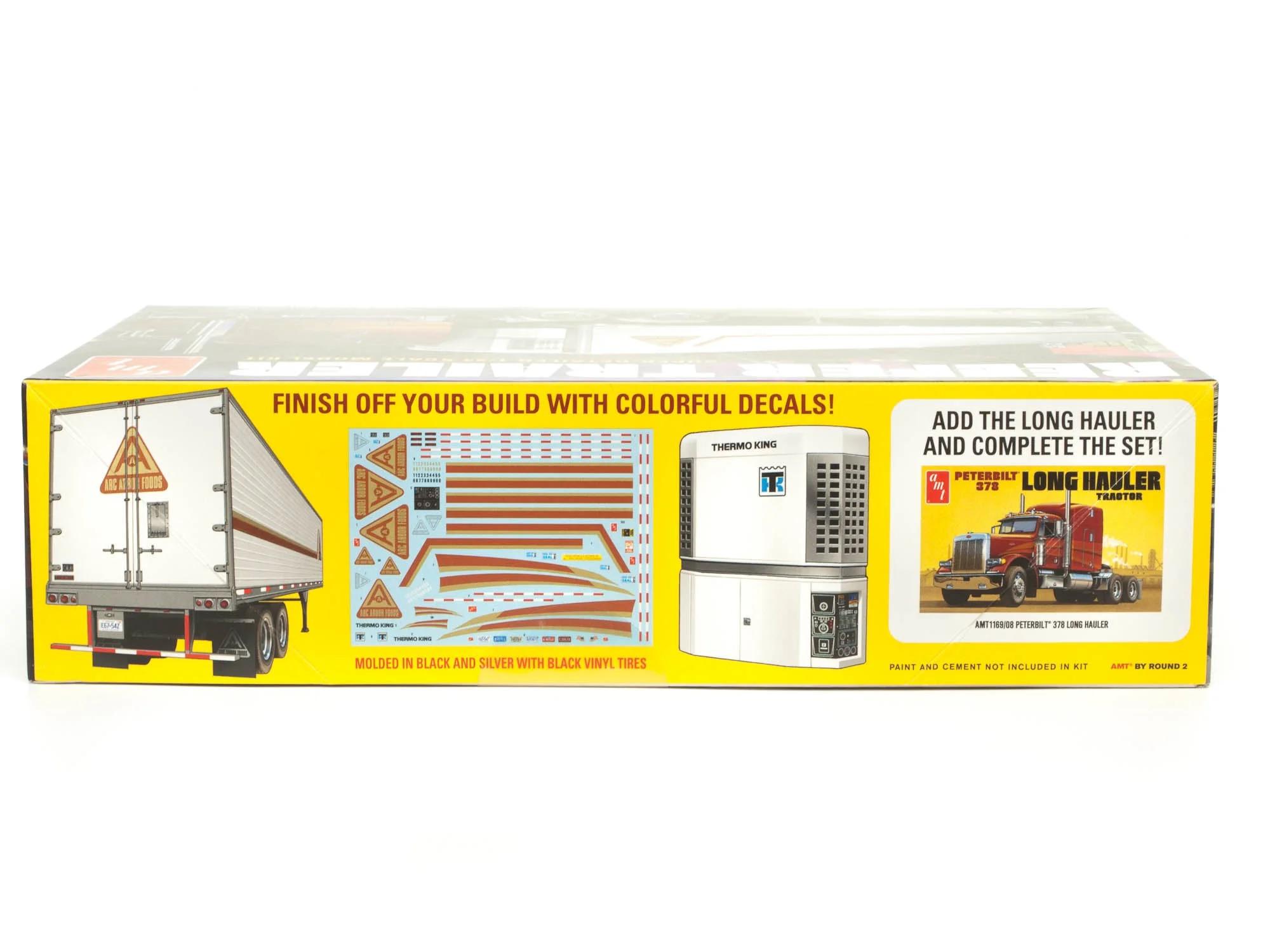 AMT 1/24 Reefer Semi Trailer Model Kit — official product photo 2