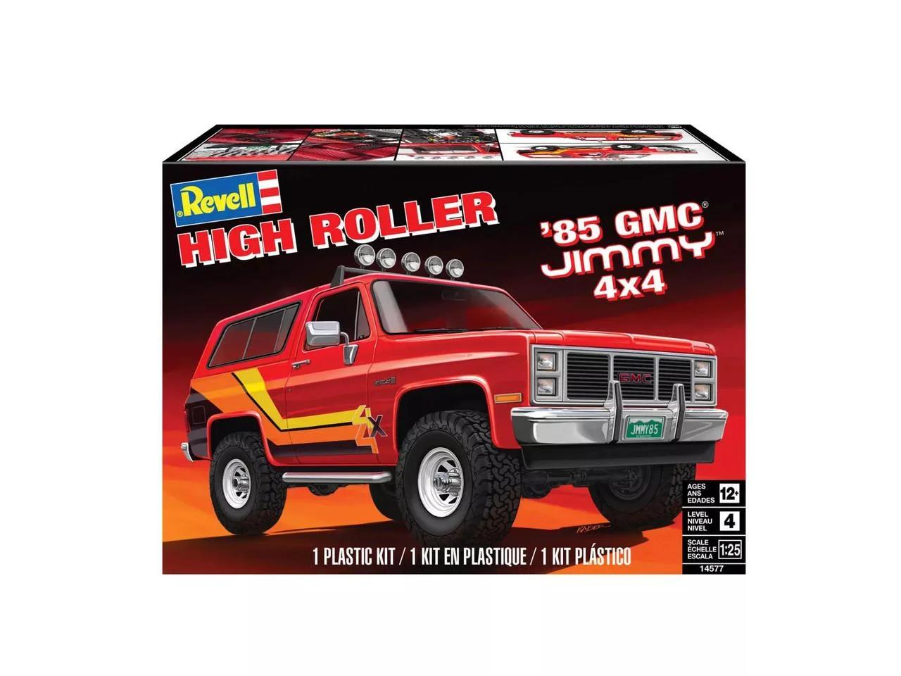 Revell 1/24 85 Gmc Jimmy 4x4 High Roller Model Kit — official product photo 1