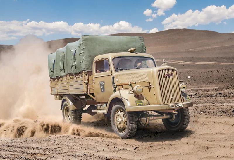 Italeri 1/35 Kfz 305 Opel Blitz 4x4 Model Kit — official product photo 1