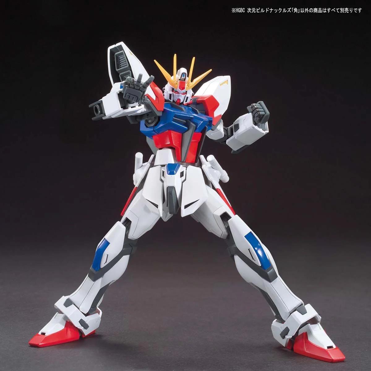 Bandai 1/144 HG Jigen Build Knuckles Hgbc Model Kit — official product photo 2