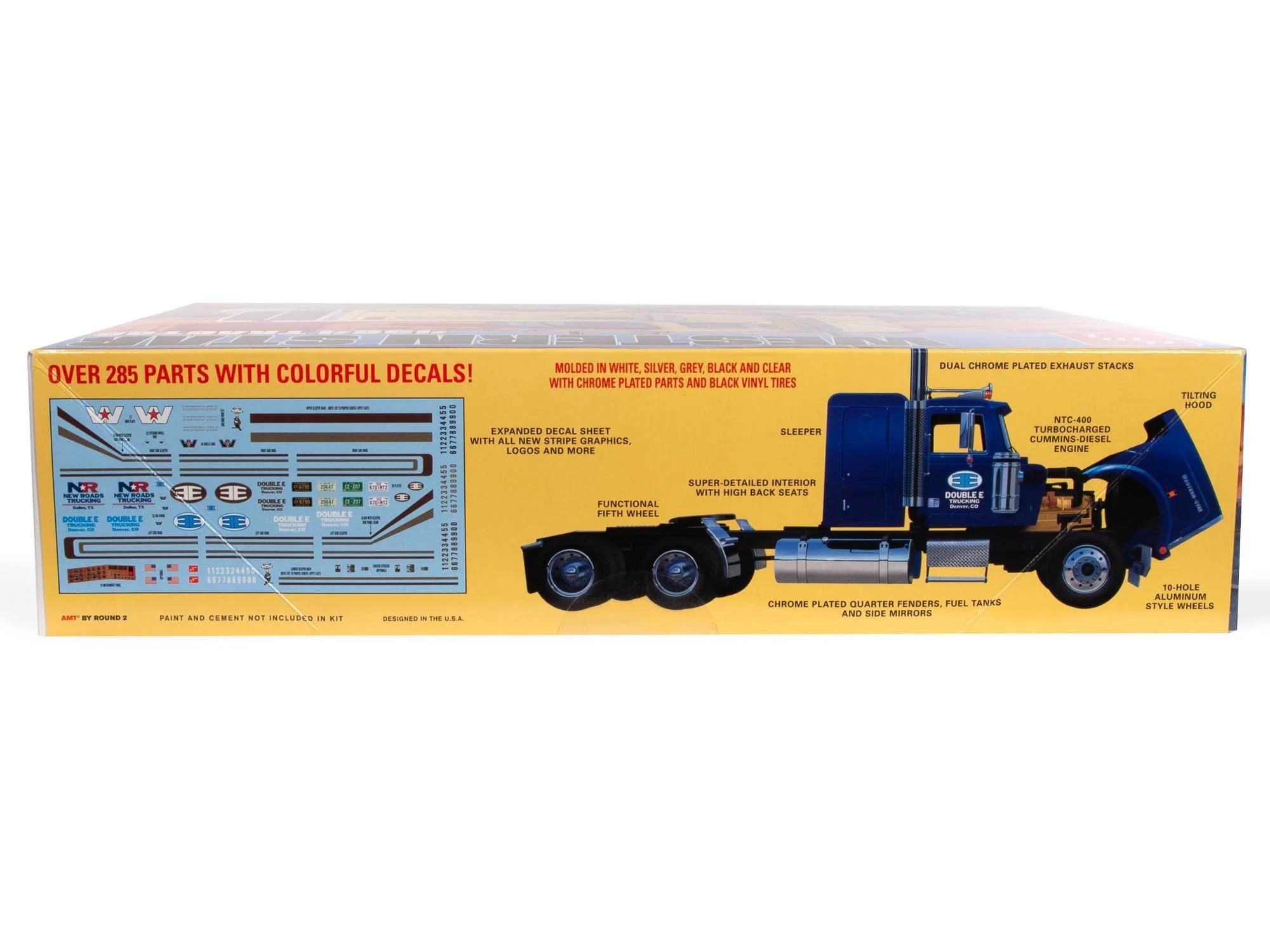 AMT 1/24 Western Star 4964 Tractor Model Kit — official product photo 3