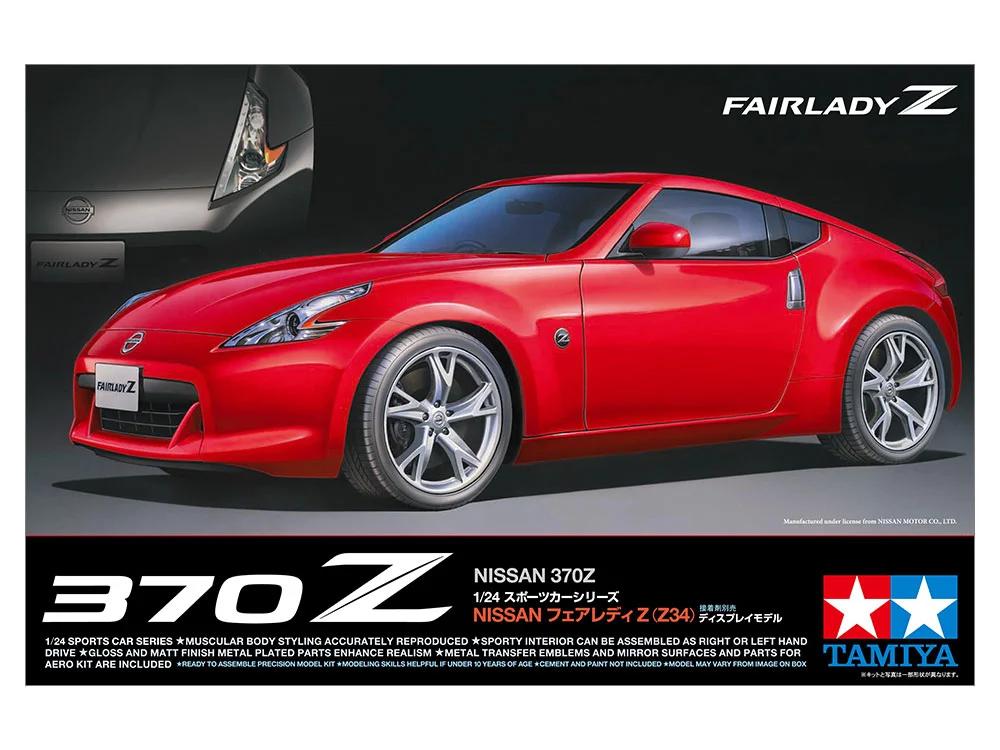 Tamiya 1/24 09 Nissan 370z Model Kit — official product photo 1