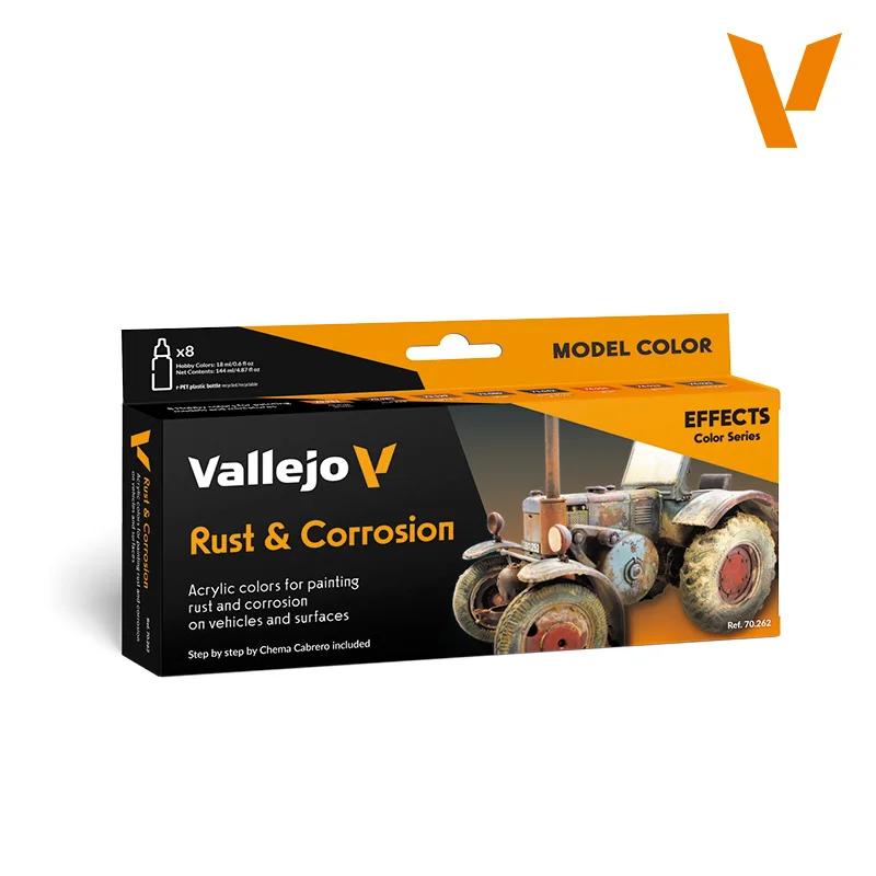 Vallejo Rust Corrosion Color Set 8pc — product photo