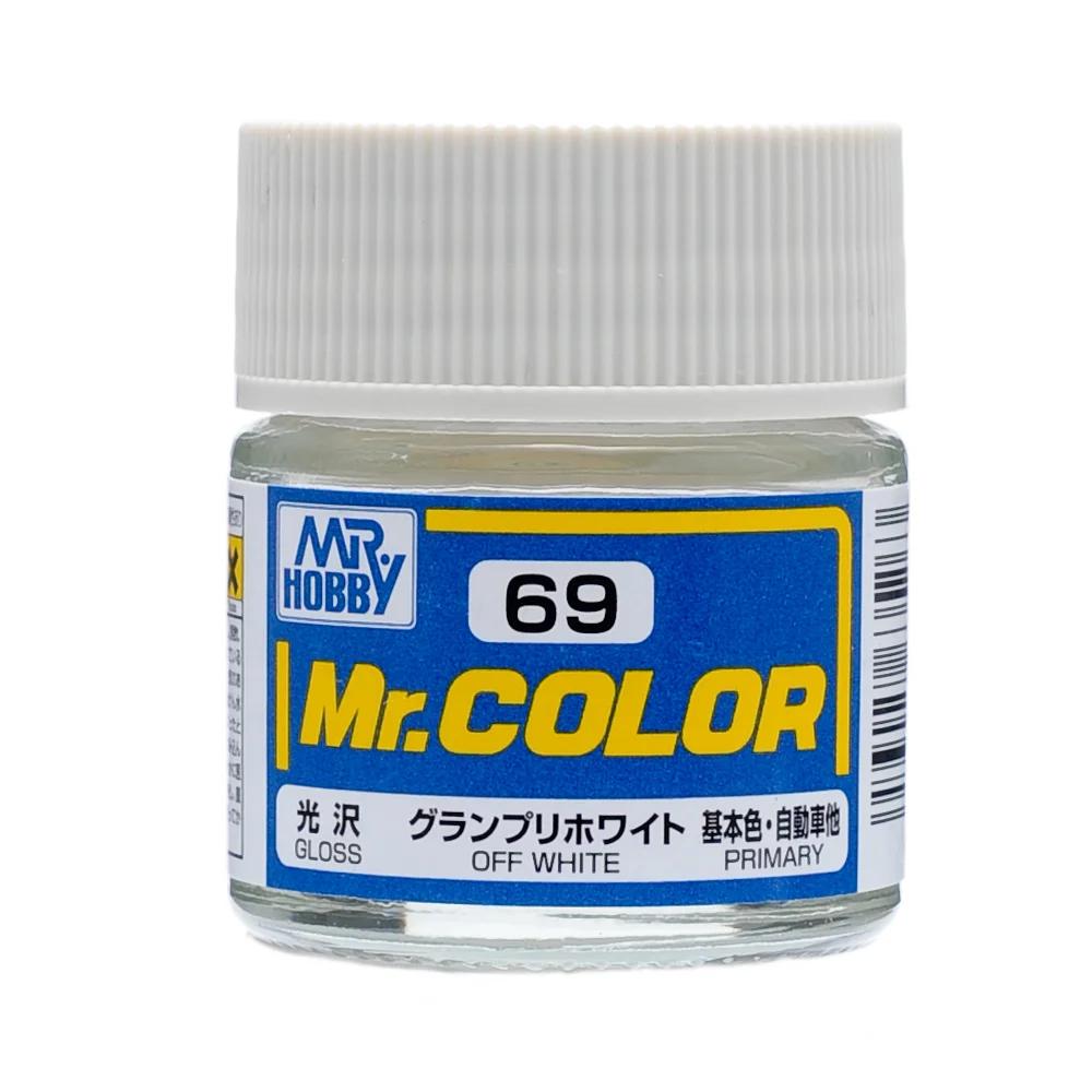 Mr. Hobby Mr. Color Off White (C69) 10 ml — official product photo 1