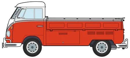 Hasegawa 1/24 Vw 2 Pickup Truck Model Kit — box art