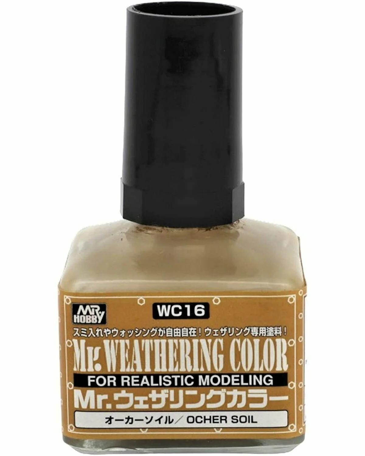 Mr. Weathering Color WC16 Ocher Soil 40ml — product photo