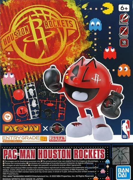 Bandai 1/144 EG Houston Rockets Pac-man Model Kit — box art