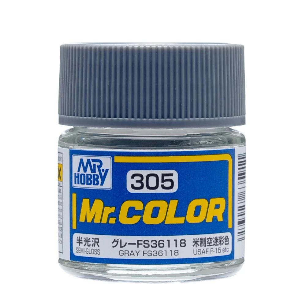 Mr. Hobby Mr. Color Gray FS36118 (C305) 10 ml — official product photo 1