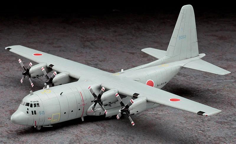 Hasegawa 1/200 C130r Hercules Jmsdf Transport Ac Model Kit — official product photo 2