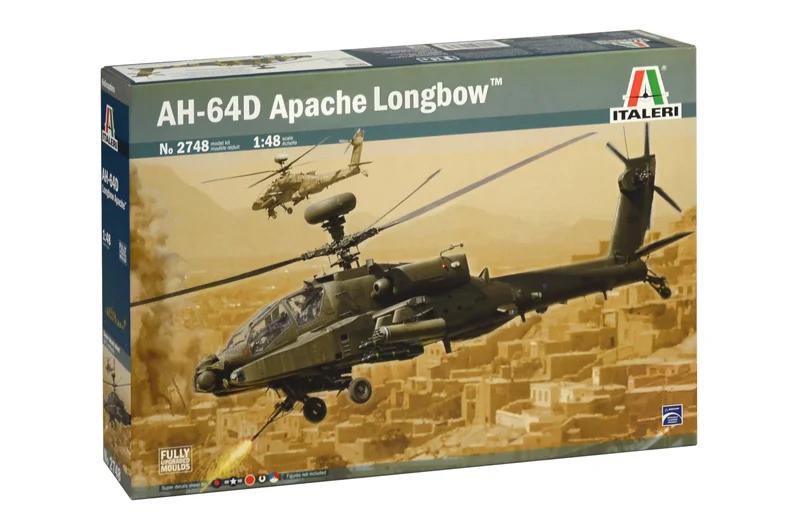 Italeri 1/48 AH-64D Apache Model Kit — official product photo 1