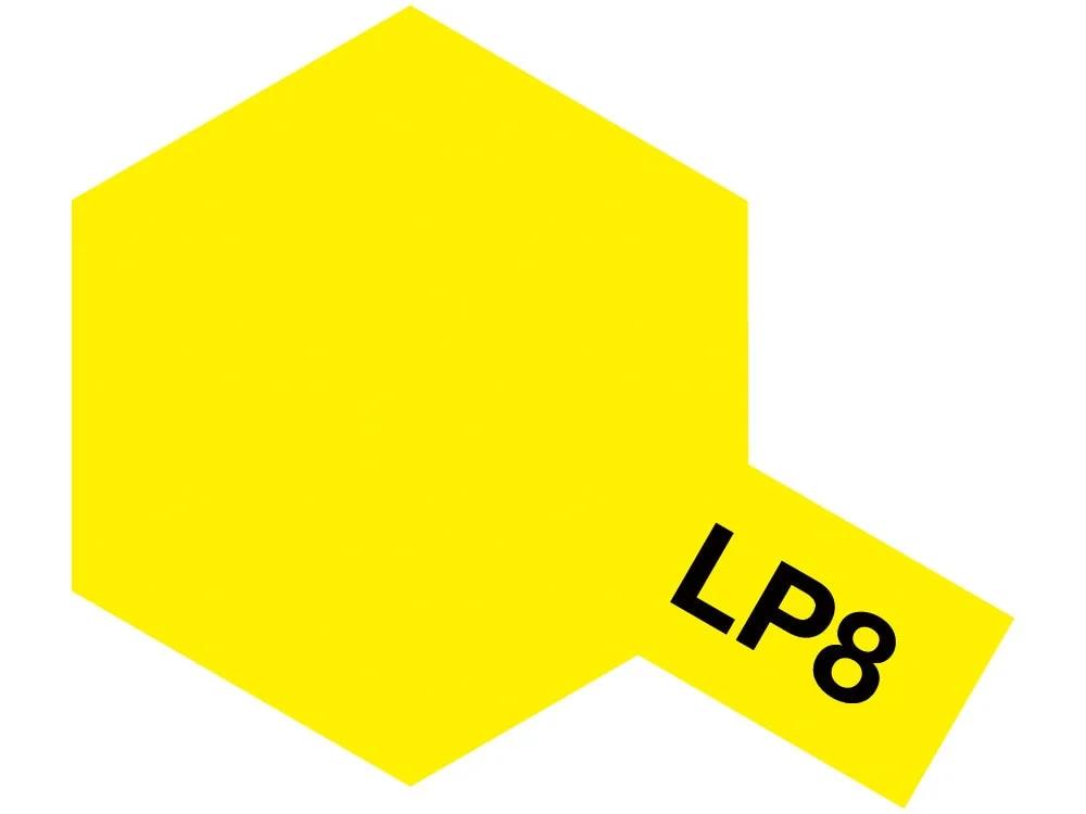 Tamiya LP-8 Lacquer Yellow — official product photo 1