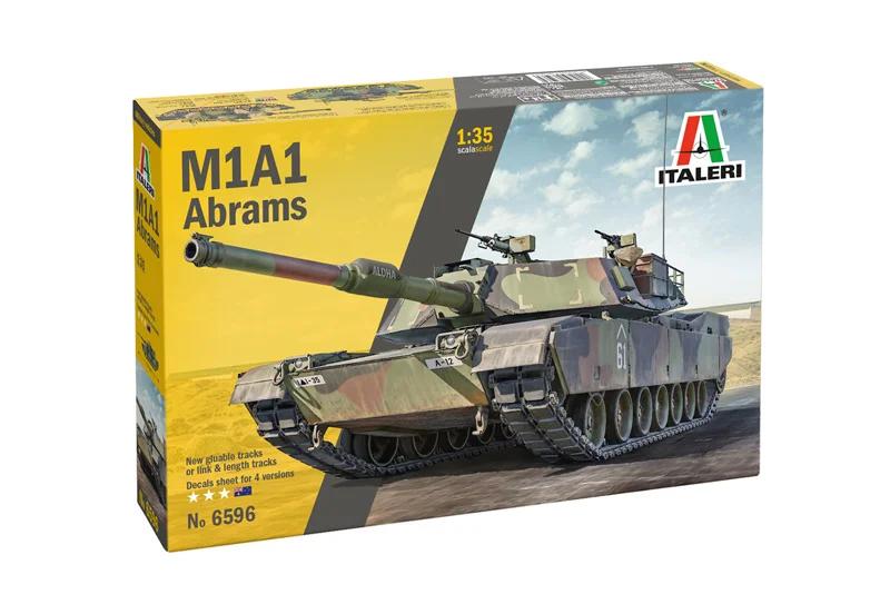 Italeri 1/35 M1a1 A2 Abrams Tank Model Kit — official product photo 1
