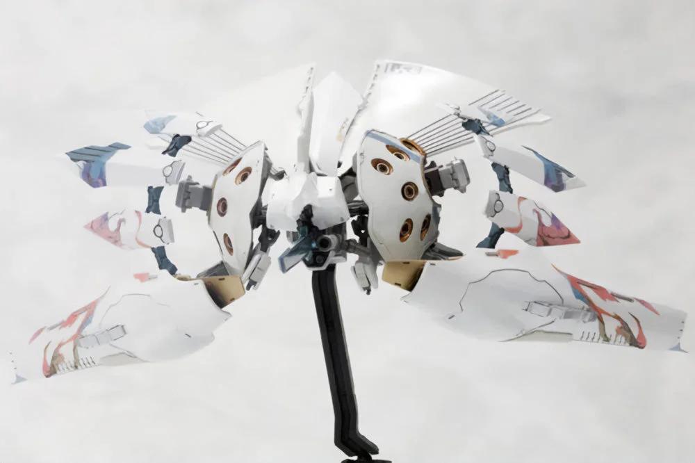 Ikaruga Hitekkai Ginkei [White] 1/144 Scale Model Kit — official product photo 2