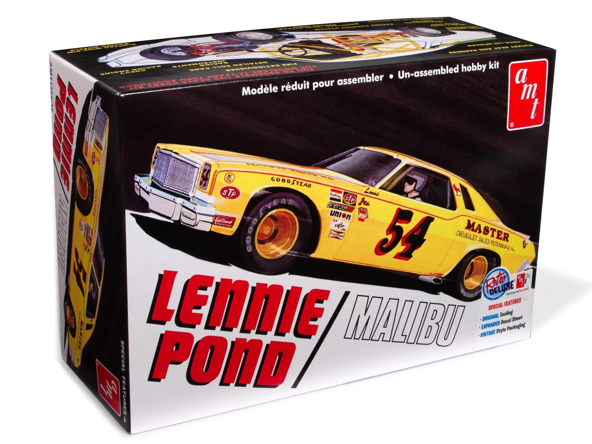 AMT 1/25 Lennie Pond 1974 Chevy Malibu Model Kit — official product photo 1