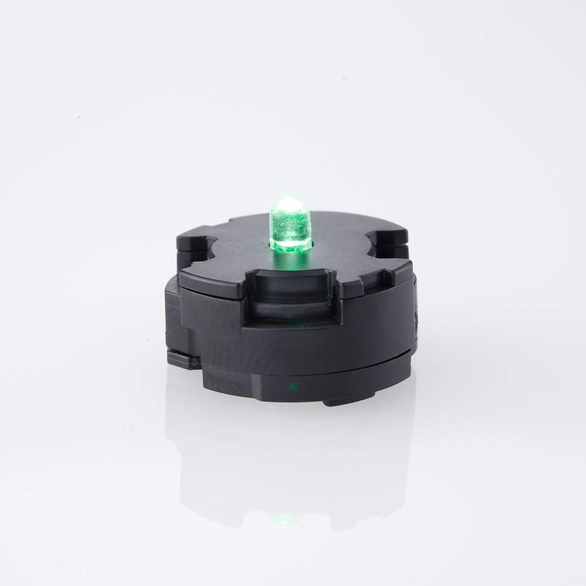 Bandai 1/100 MG Green LED 2pk — official product photo 1